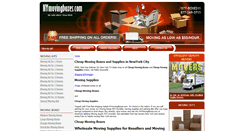 Desktop Screenshot of nymovingboxes.com
